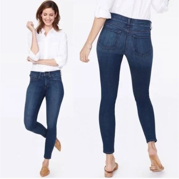 NYDJ Ami Skinny Jeans with Lift Tuck Technology Size 14 - Picture 1 of 7